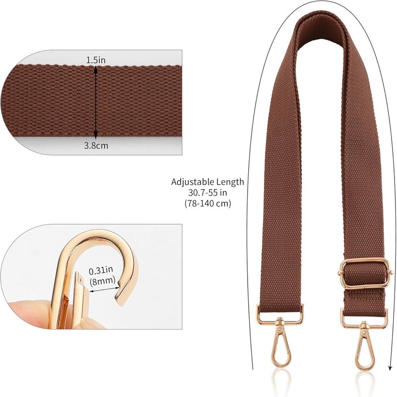 Hamdecro Store Wide Purse Strap Replacement Crossbody Shoulder Bag, Universal Adjustable Straps for Bags - Image 5